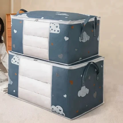 Quilt Storage Bag Large Capacity Duvet Blanket Foldable Sorting Bags Waterproof